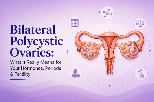 Bilateral Polycystic Ovaries