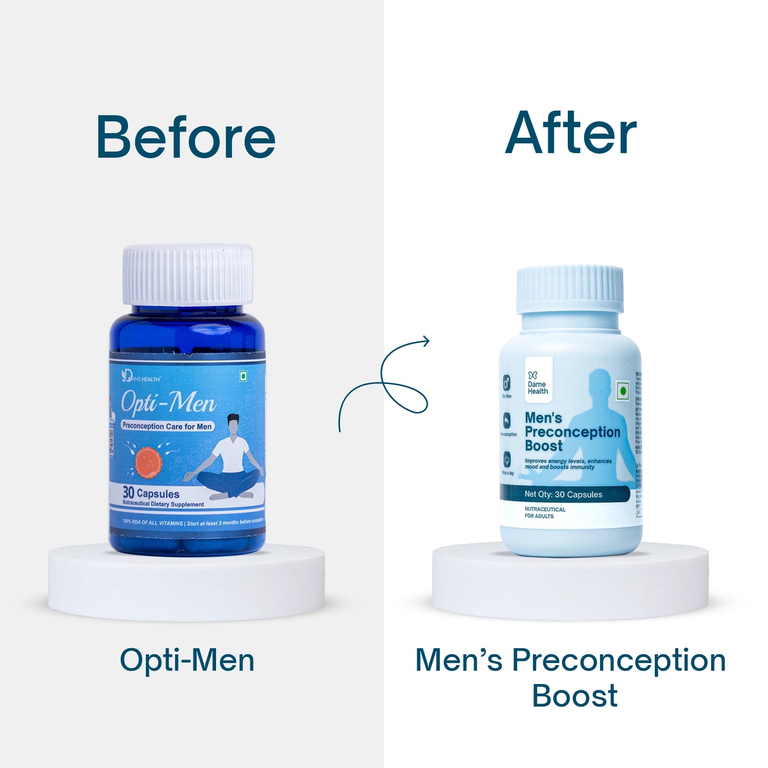 Men's Preconception Boost I Men’s Fertility Multivitamin