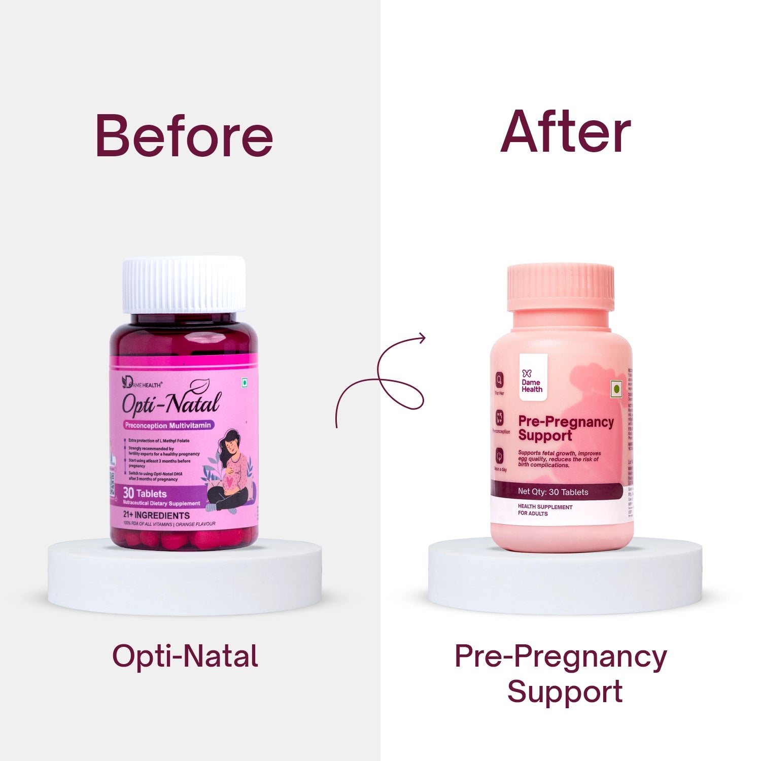 Pre-Pregnancy Support I Women’s Pre-Pregnancy Multivitamin