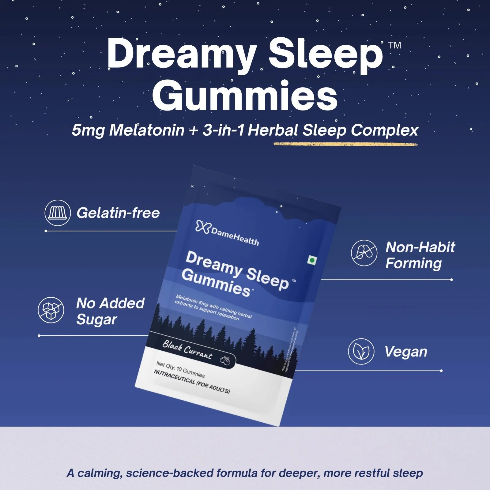 Dreamy Sleep Gummies Sachet