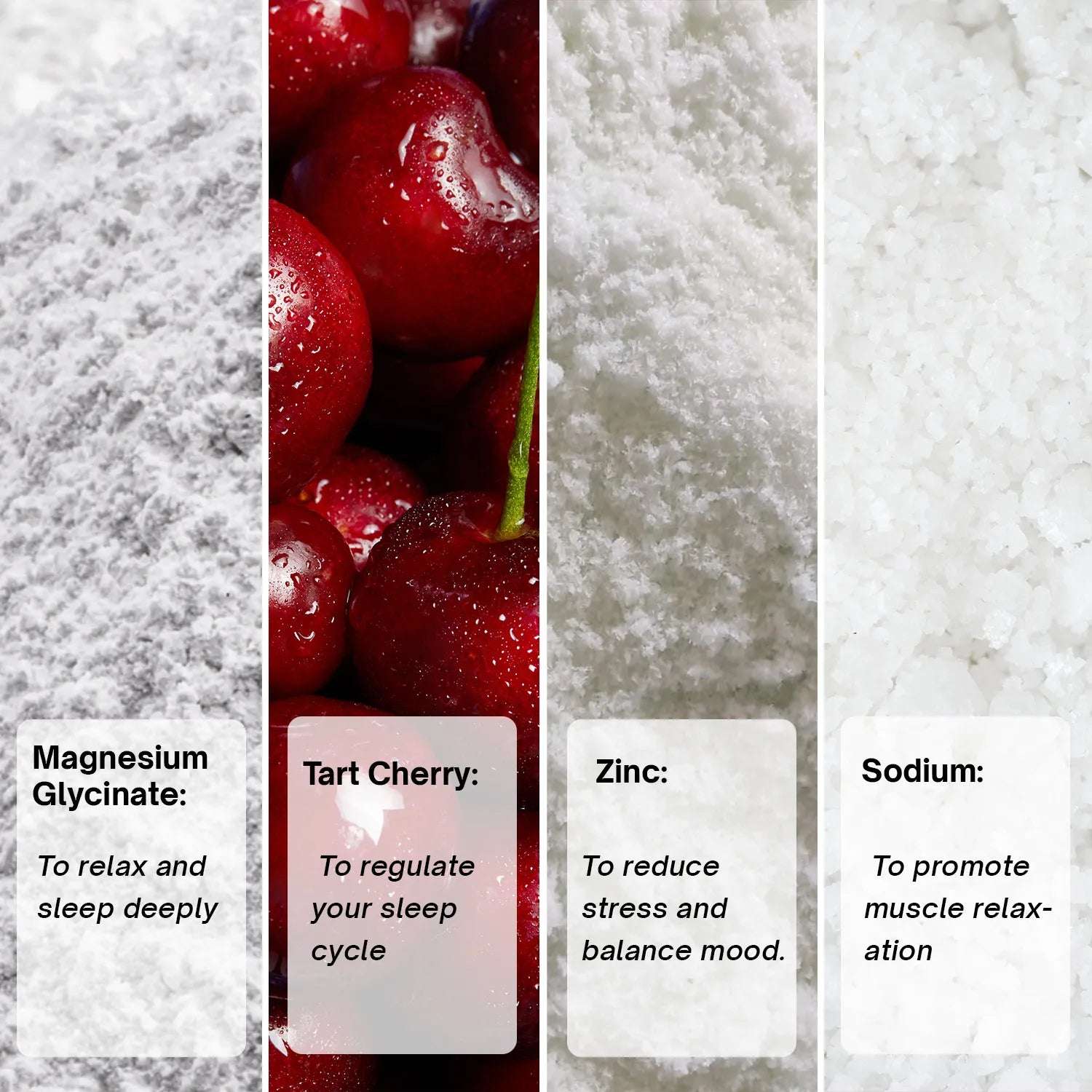 Magnesium & Tart Cherry | Essential Multivitamin for Stress, Sleep & Muscle Health