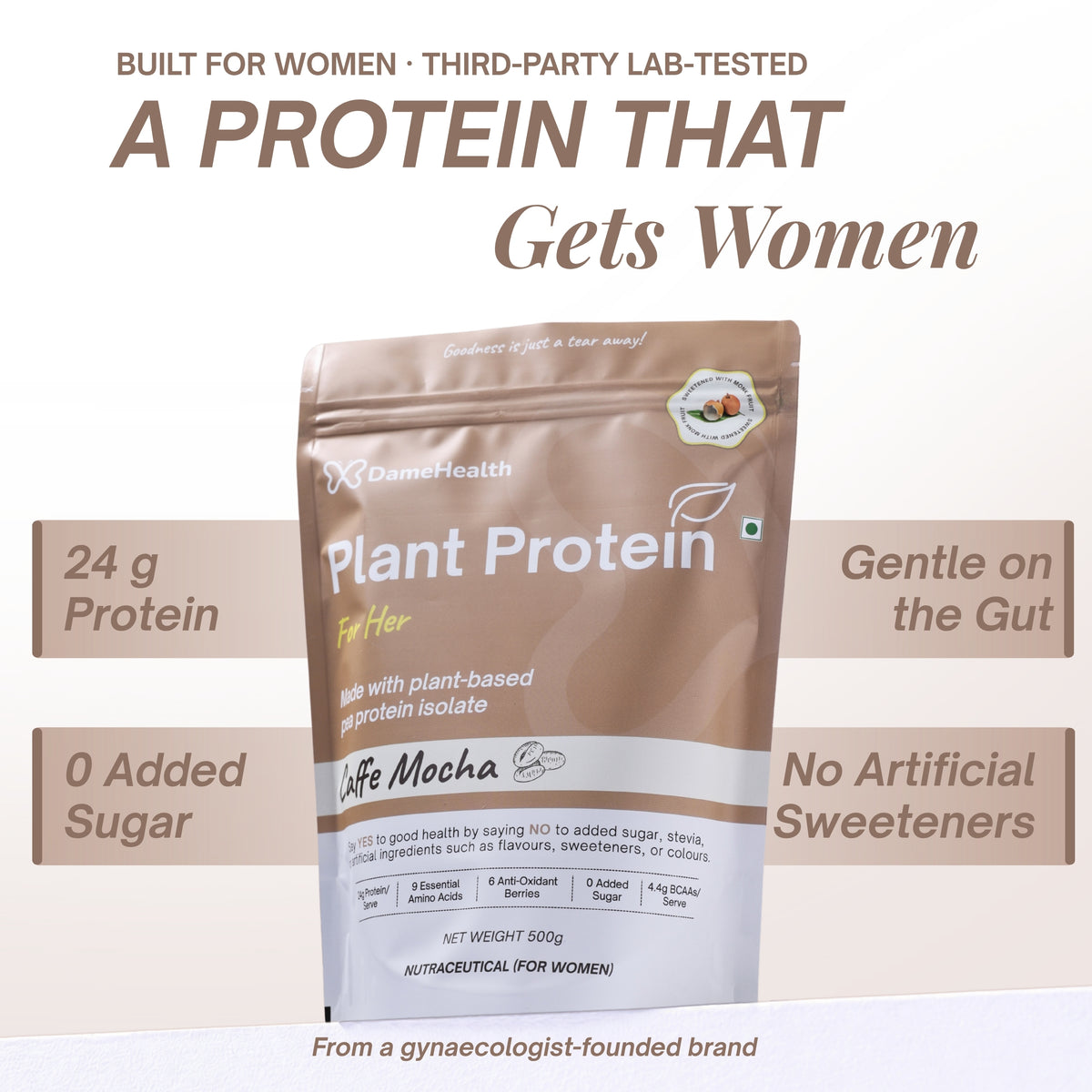 Plant Protein l All Natural Protein for Women