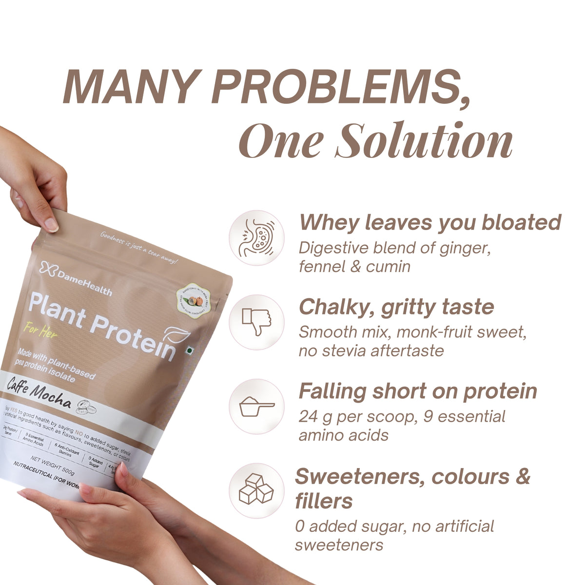Plant Protein l All Natural Protein for Women