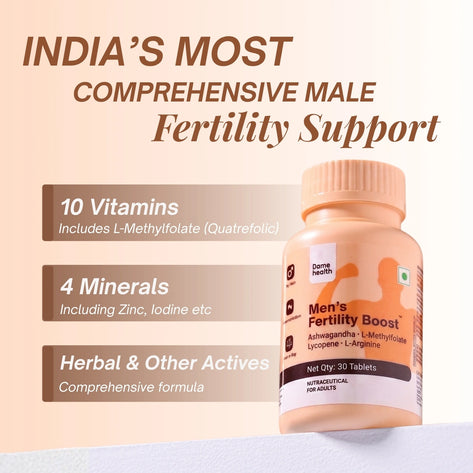 Men's Fertility Boost I Men's Complete Care Multivitamin