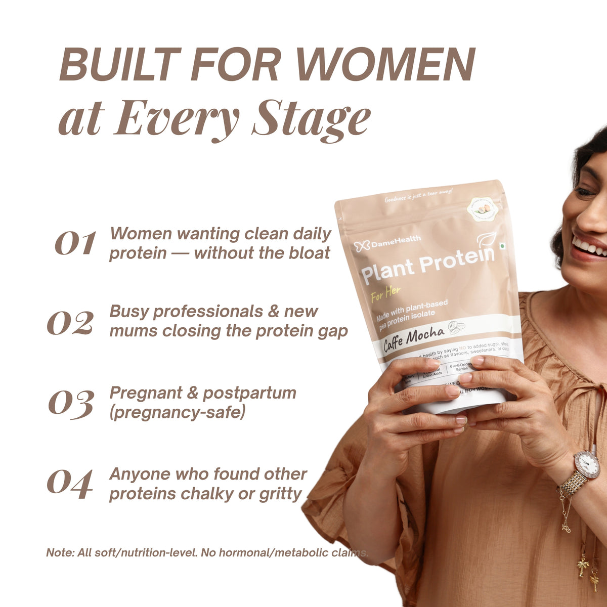 Plant Protein l All Natural Protein for Women