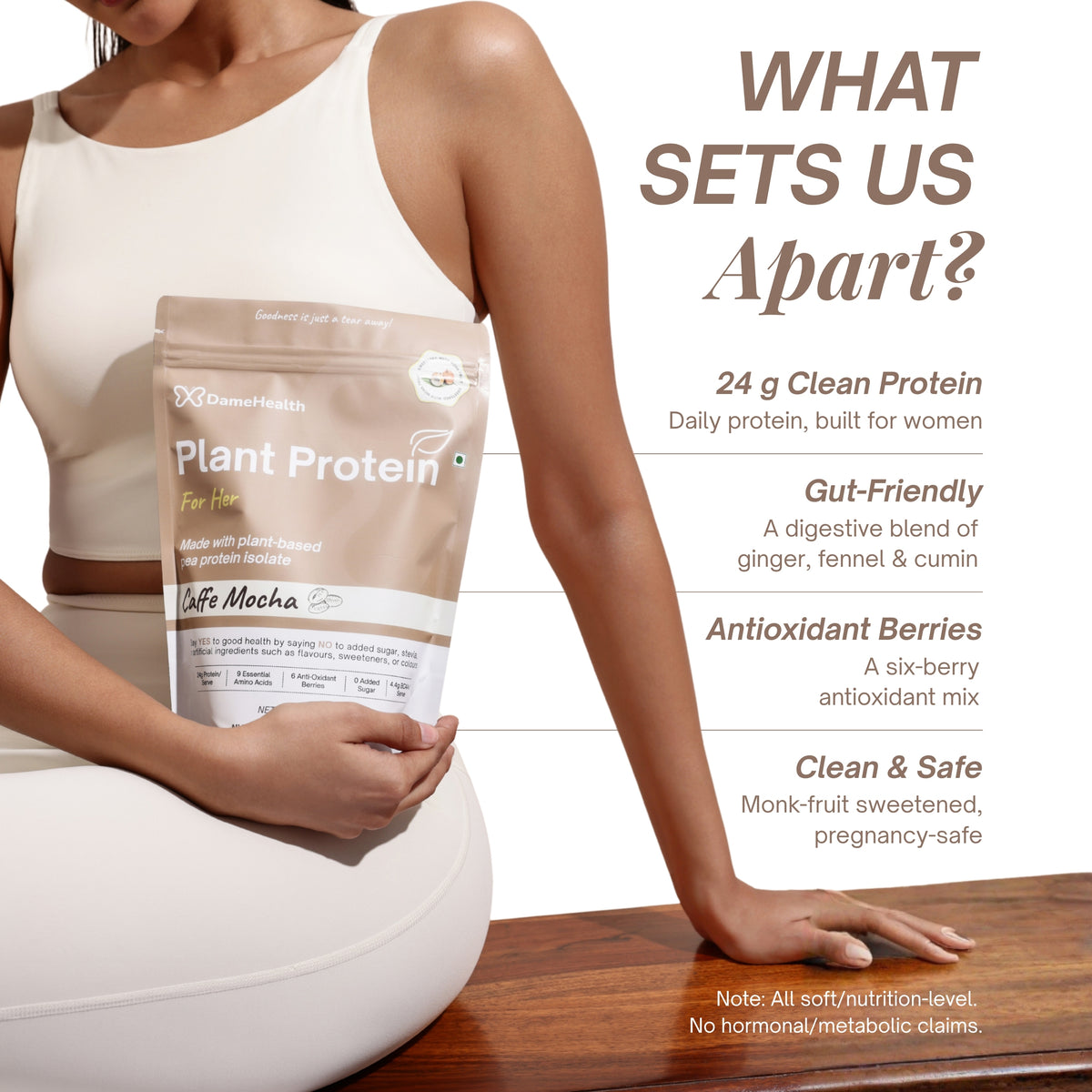 Plant Protein l All Natural Protein for Women