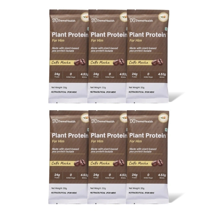 Plant Protein for Men | Single Serve Sachets