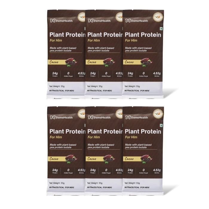 Plant Protein for Men | Single Serve Sachets