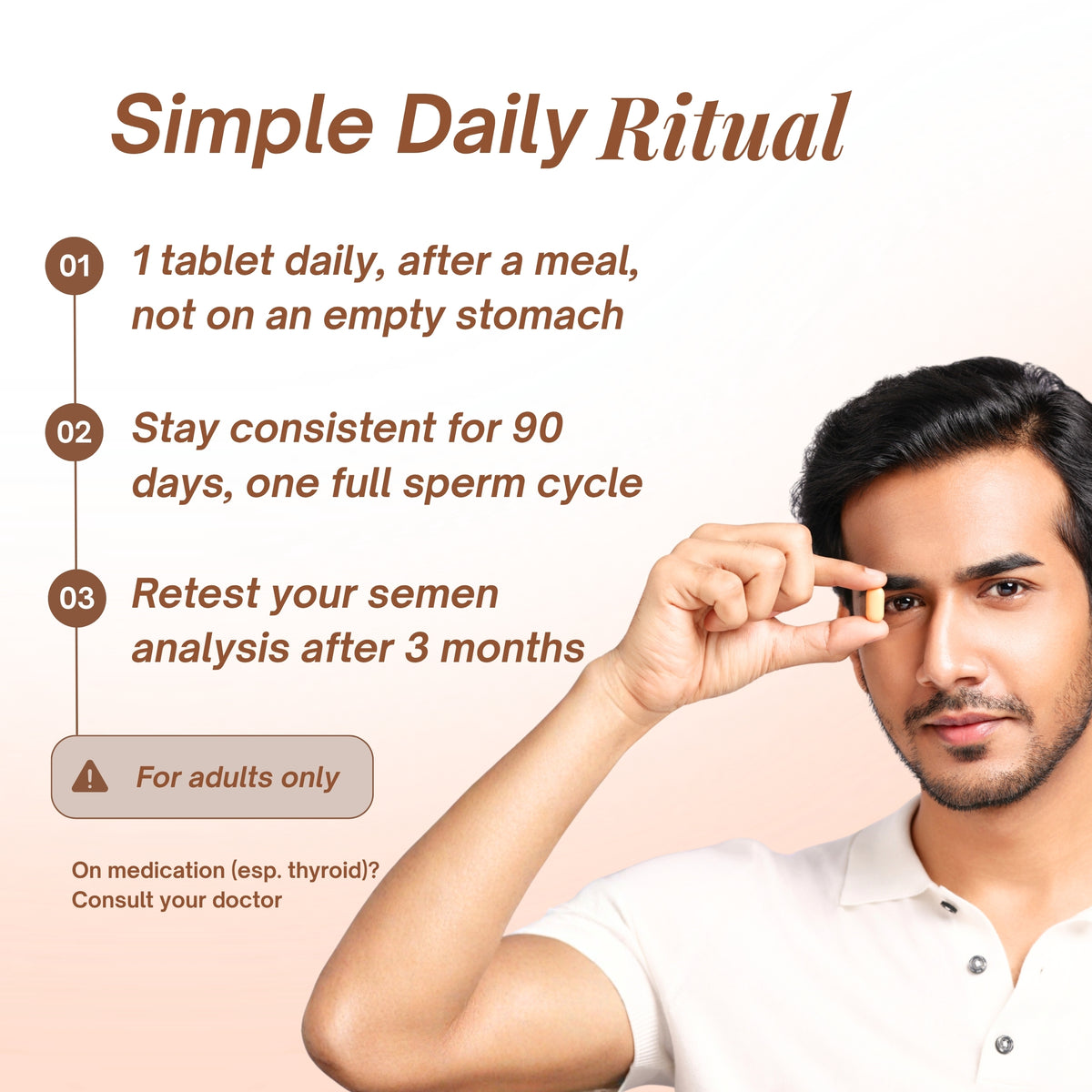 Men's Fertility Boost I Men's Complete Care Multivitamin