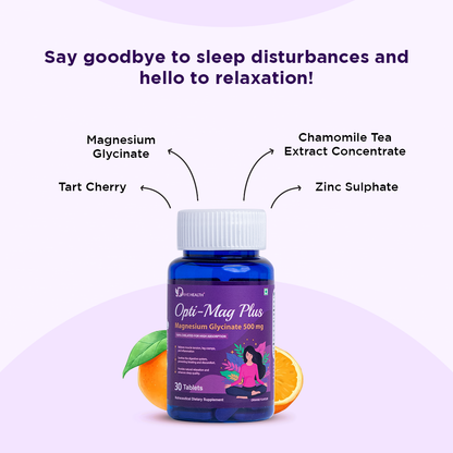 Opti-Mag Plus l Multivitamin for Sleeplessness, Cramp and Anxiety Relief