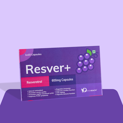 Resver I Natural Antioxidant for PCOS and Menopause Relief