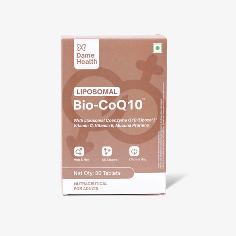 Liposomal Bio-CoQ10 | India's Most Bioavailable CoQ10 for Egg & Sperm Quality