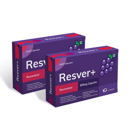 Resver I Natural Antioxidant for PCOS and Menopause Relief